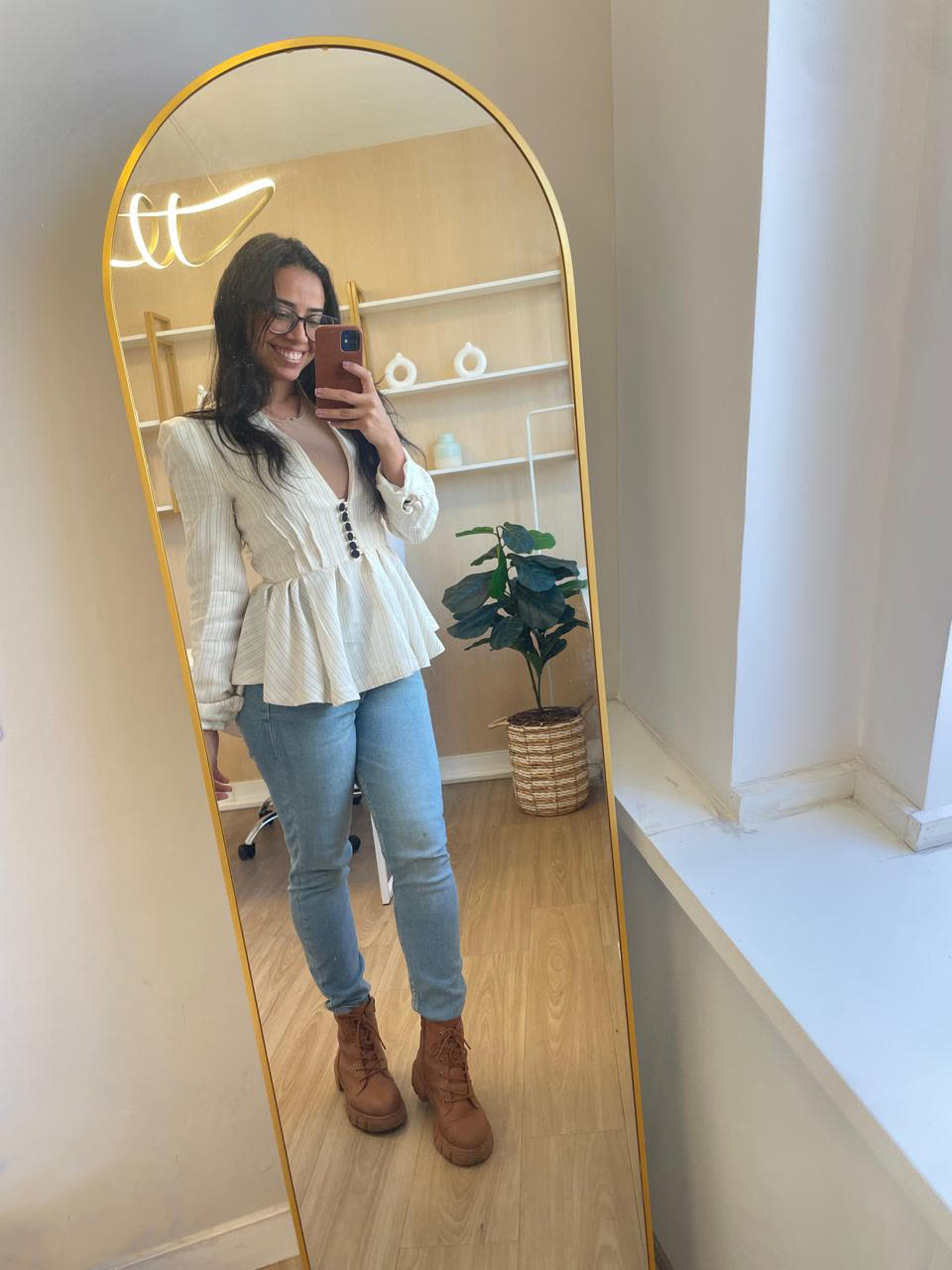 Natália Florêncio no consultório